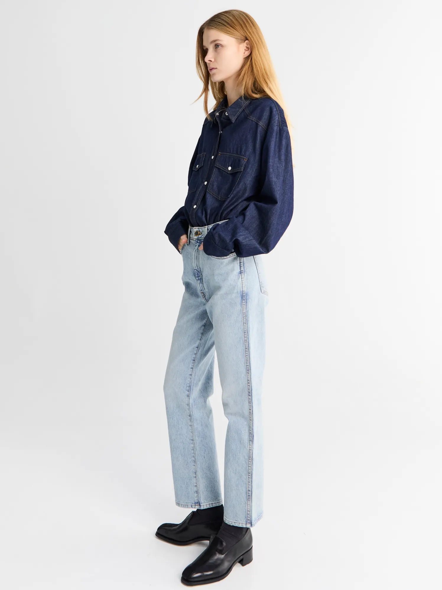 Abigail Stretch Jeans i Bryce