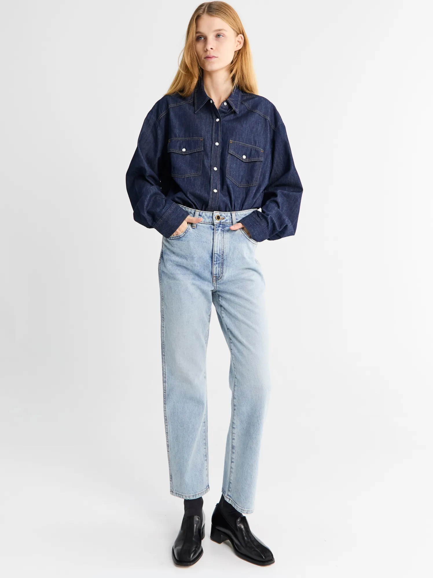 Abigail Stretch Jeans i Bryce