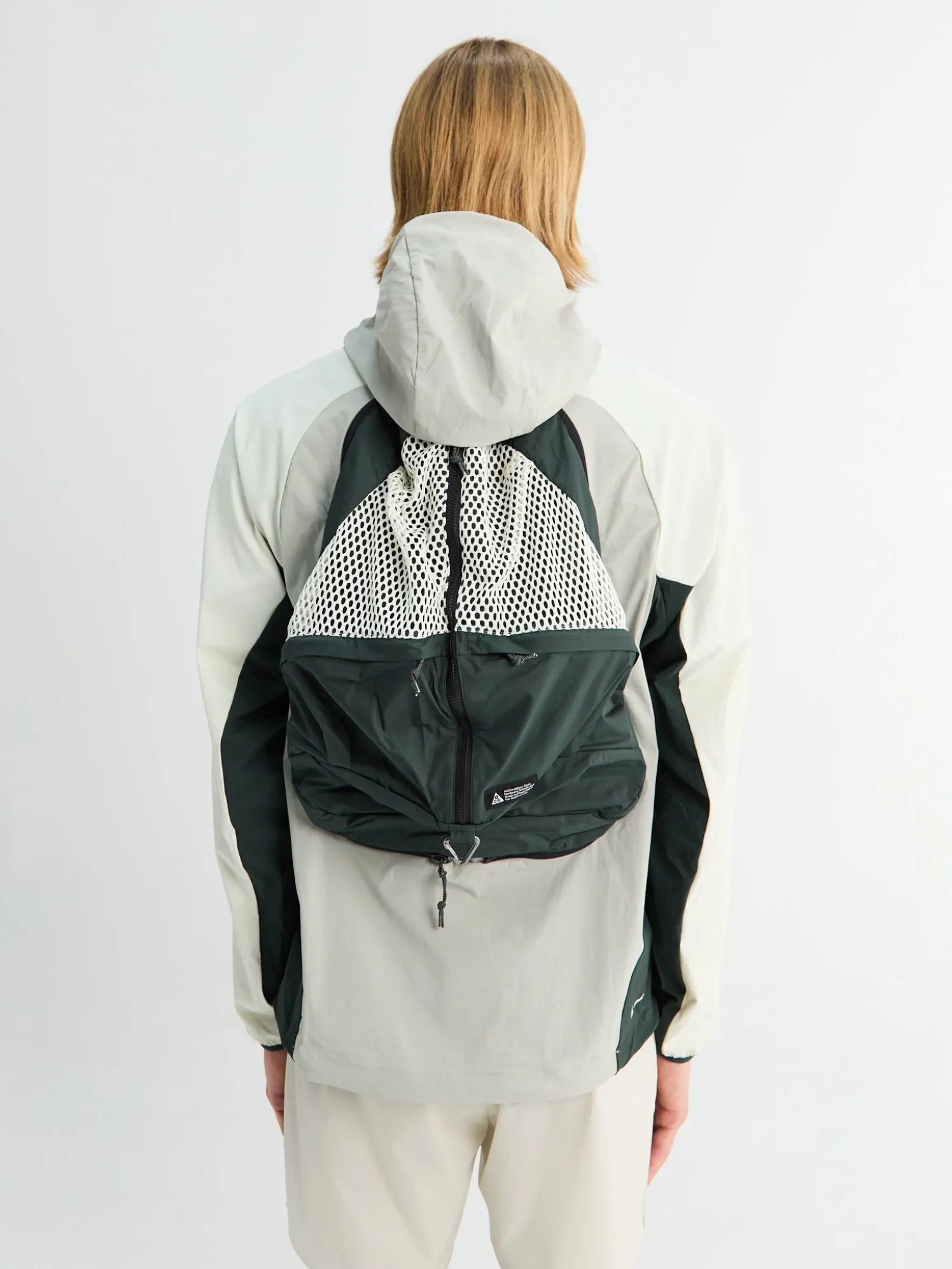 ACG Five Towers Packable Jakke i Sea Glass, Spruce Fog og Summit White