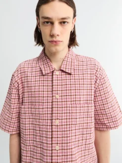 Adam Overshirt i Pink Tern