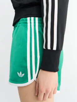 Adicolor 3 Stripes Sprinter Shorts i Grøn og Hvid