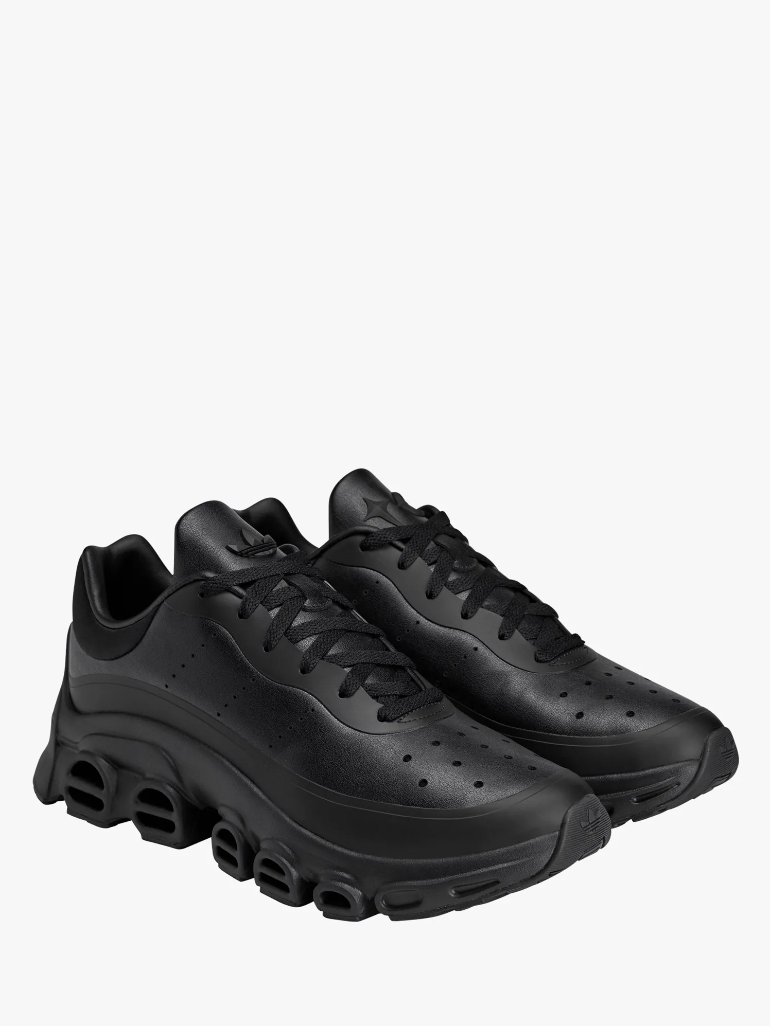Adifom Megarice TC Sneakers i Core Black og Silver Metallic