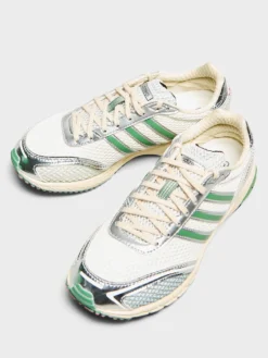 Adizero Adios OG Sneakers i Cream White, Preloved Green og Dark Brown