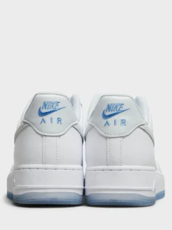 Air Force 1 Retro QS Sneakers i White, Pure Platinum og Univ Blue