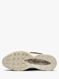 Air Max 95 Big Bubble Leather i Baroque Brown og Coconut Milk