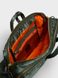 ALL NEW TANKER Double Zip 3Way Briefcase i Sage Green