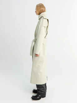Amy Trench Coat i Lysebeige