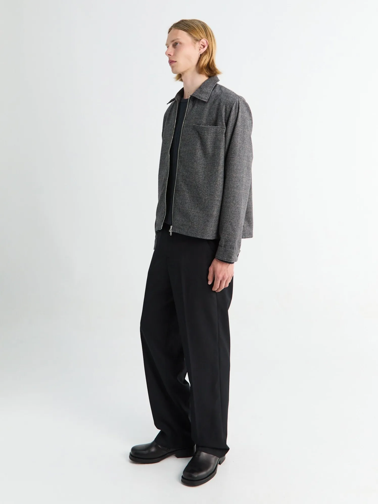 Another Overshirt 3.0 i Grå Ternet