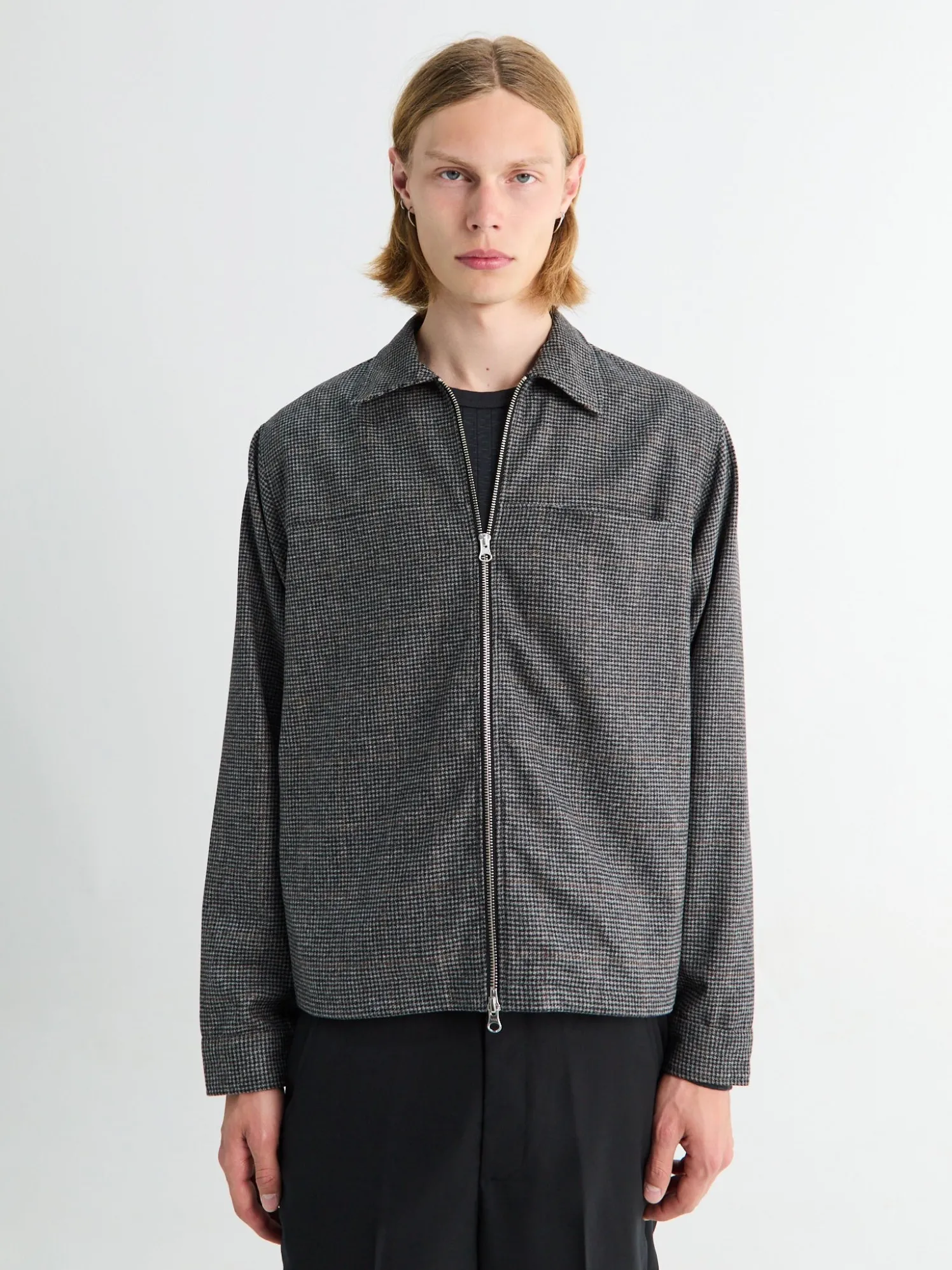 Another Overshirt 3.0 i Grå Ternet