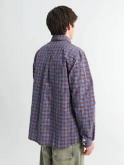 Another Shirt 4.0 i Brun Blå Tern