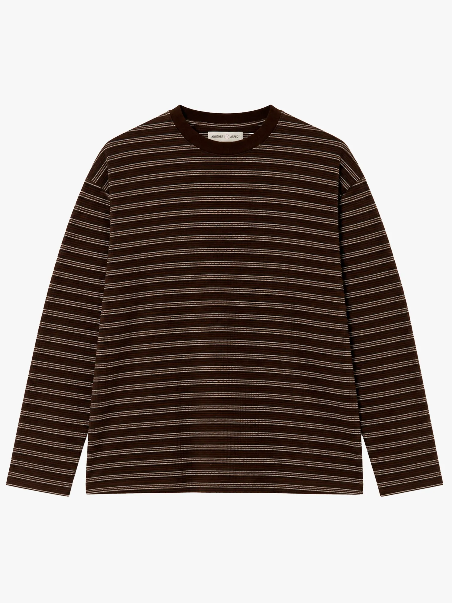 Another T-Shirt 3.0 Jpn i Brun/Ecru Stribe