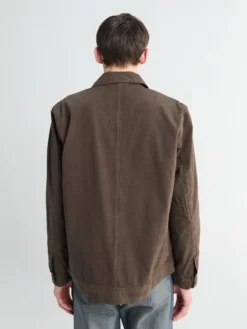 Arresskov Compact Cotton Overshirt i Delicioso Brun
