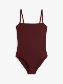 Badedragt i Burgundy