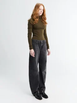 Baggy Dad Barrel Jeans i Reberl Edge Barrel