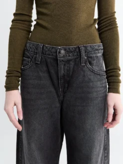 Baggy Dad Barrel Jeans i Reberl Edge Barrel