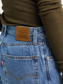 Baggy Dad Jorts i Own It Indigo Blue