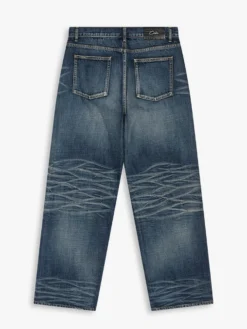 Baggy Jeans i Heavy Wash