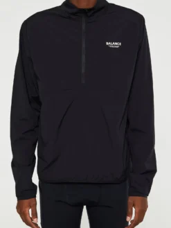 Balance Half Zip Jacket i Sort