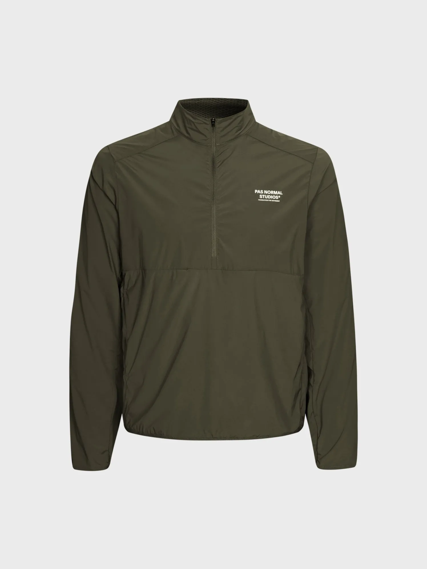 Balance Half Zip Jakke i Dark Olive