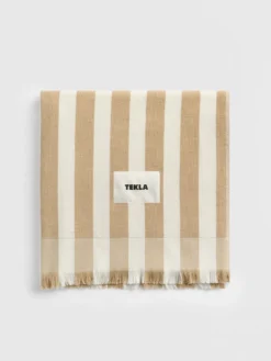 Beach Towel i Almond Stripes