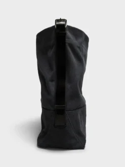 Belted Tote Bag i Ash Black