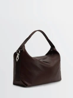 Berlingot Hobo Taske i Espresso