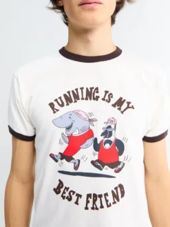 Bestie Tee i Hvid