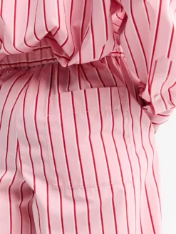 Bomuldsshorts i Pink