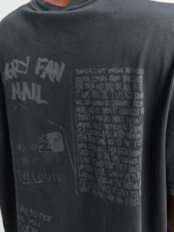 Box T-shirt med Angry Fan Mail Print