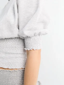 Camilla Crewneck i Grå Melange