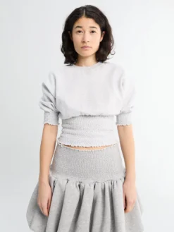 Camilla Crewneck i Grå Melange