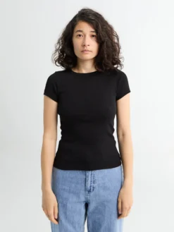 Car Baby Tee i sort