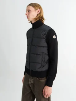 Cardigan i Sort