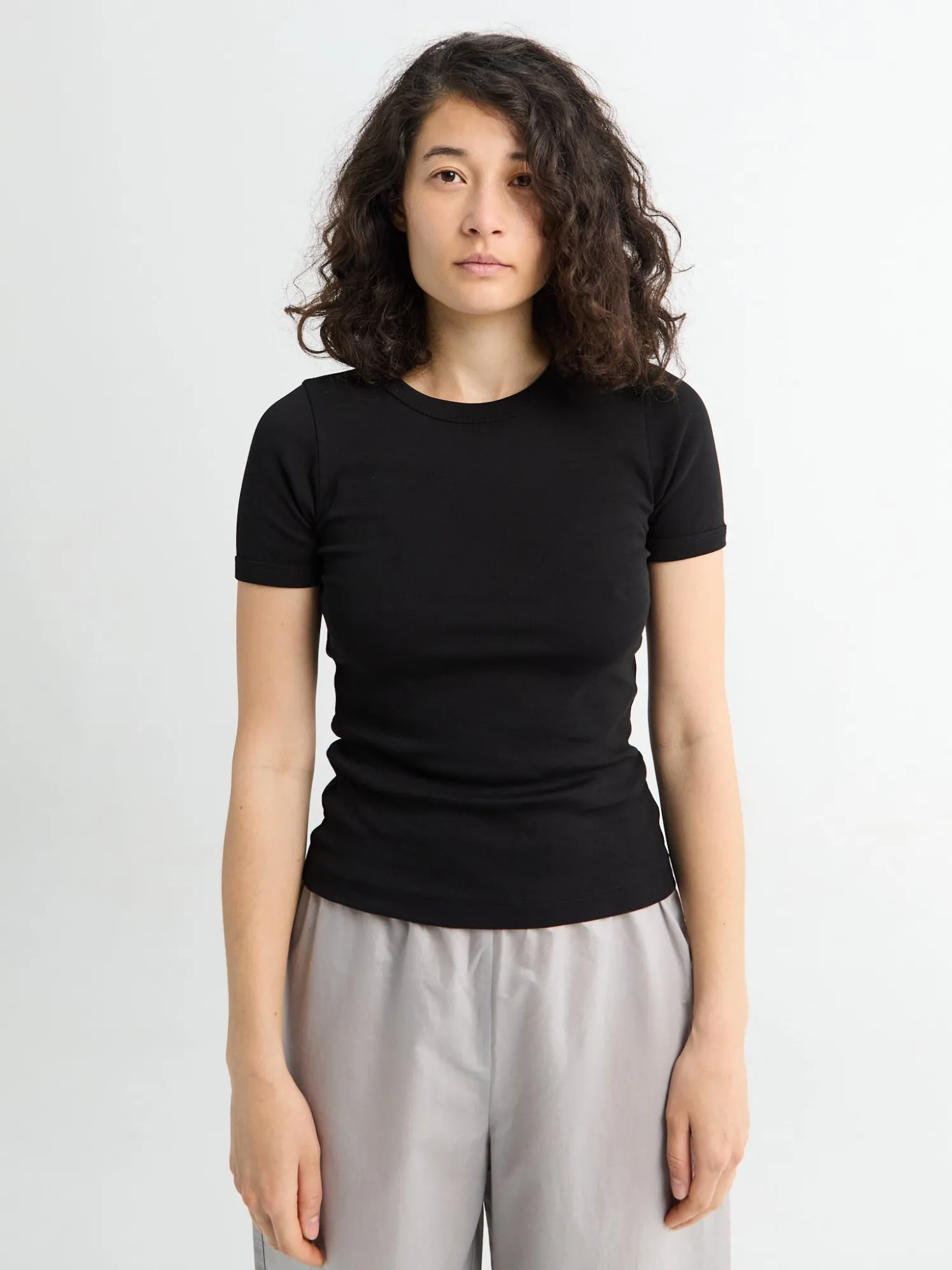 Car Tee i sort
