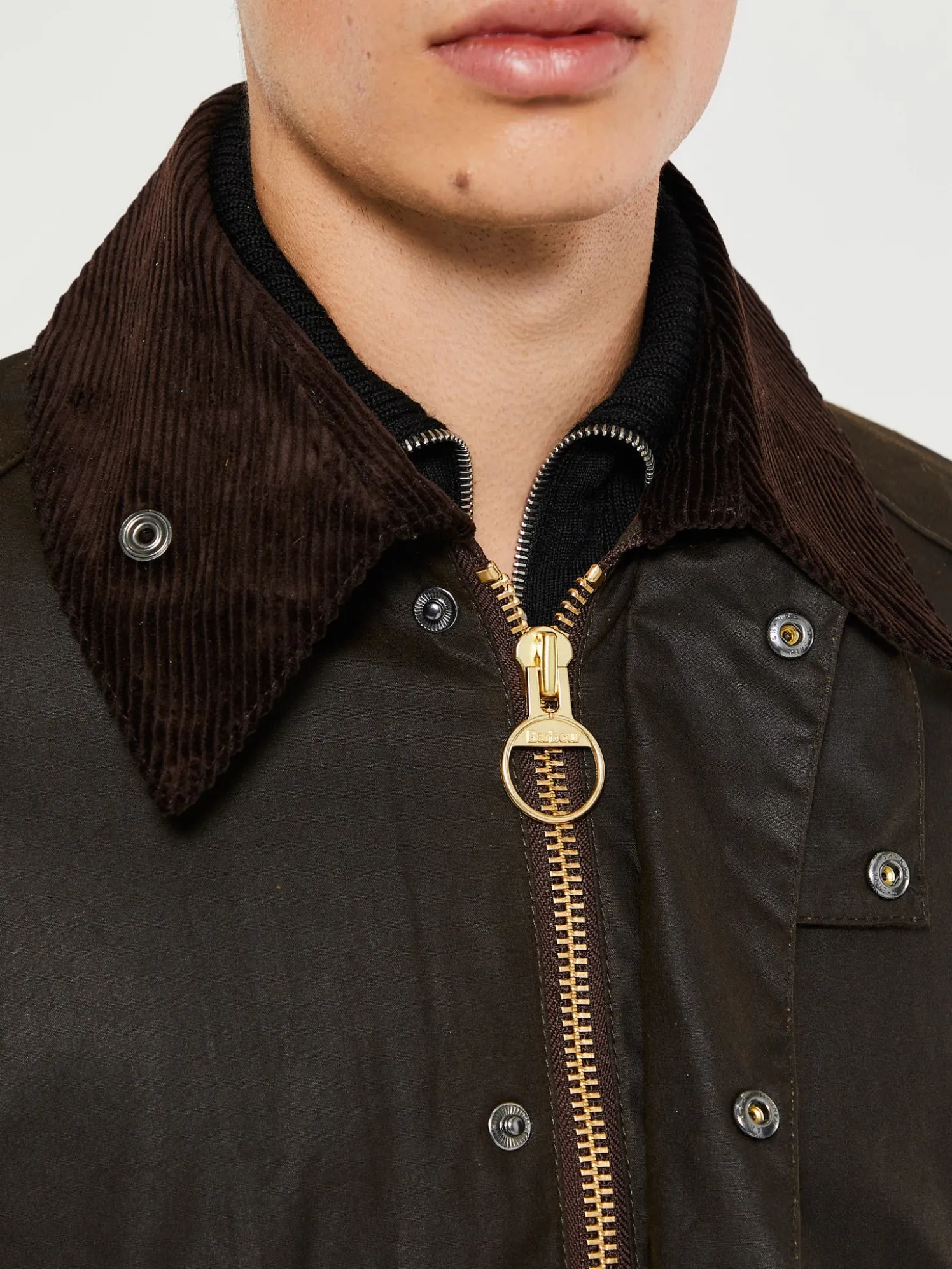 Classic Bedale Wax Jacket in Olive