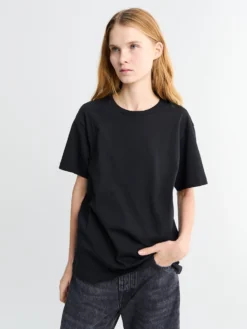 Classic Circular Tee II i Sort