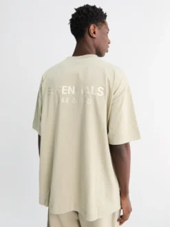 Classic Fit T-Shirt i Abbey Stone