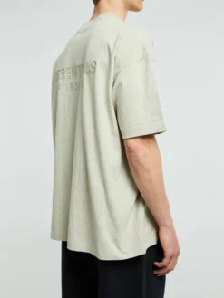 Classic Fit T-Shirt i Heather Stone