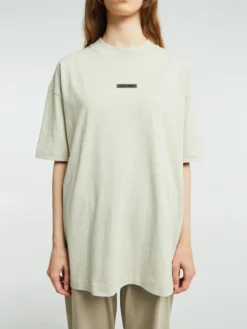 Classic Fit T-Shirt i Heather Stone