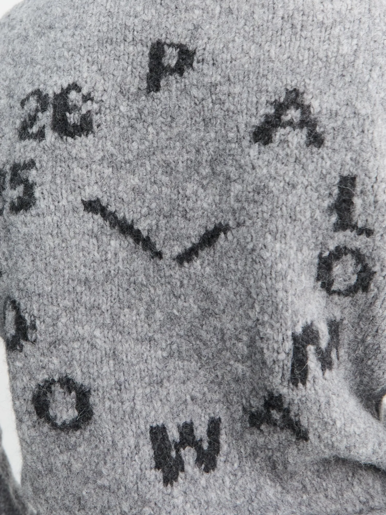 Clock Sweater i Grå