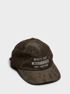 Corduroy Dad Cap i Brun