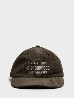 Corduroy Dad Cap i Brun