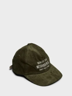 Corduroy Dad Cap i Olive Drab