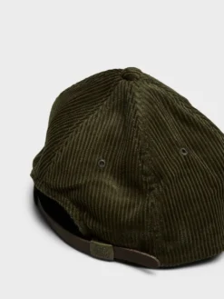 Corduroy Dad Cap i Olive Drab