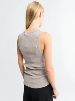 Cotone Costina Top i Beige