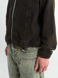 Covet Full Zip i Burned Black