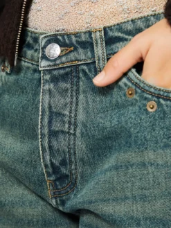 Crowd Bukser i Denim