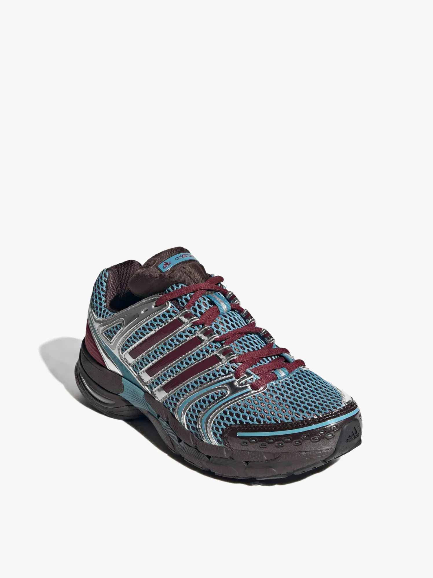 Dame Adistar Control 5 Sneakers i Preloved Blå, Mørkebrun og Grå Five