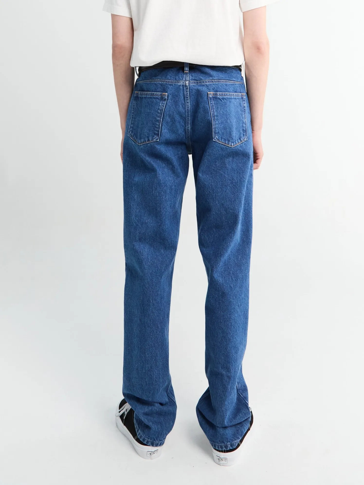 Denim Trouser 2 Treated i Medium Denim