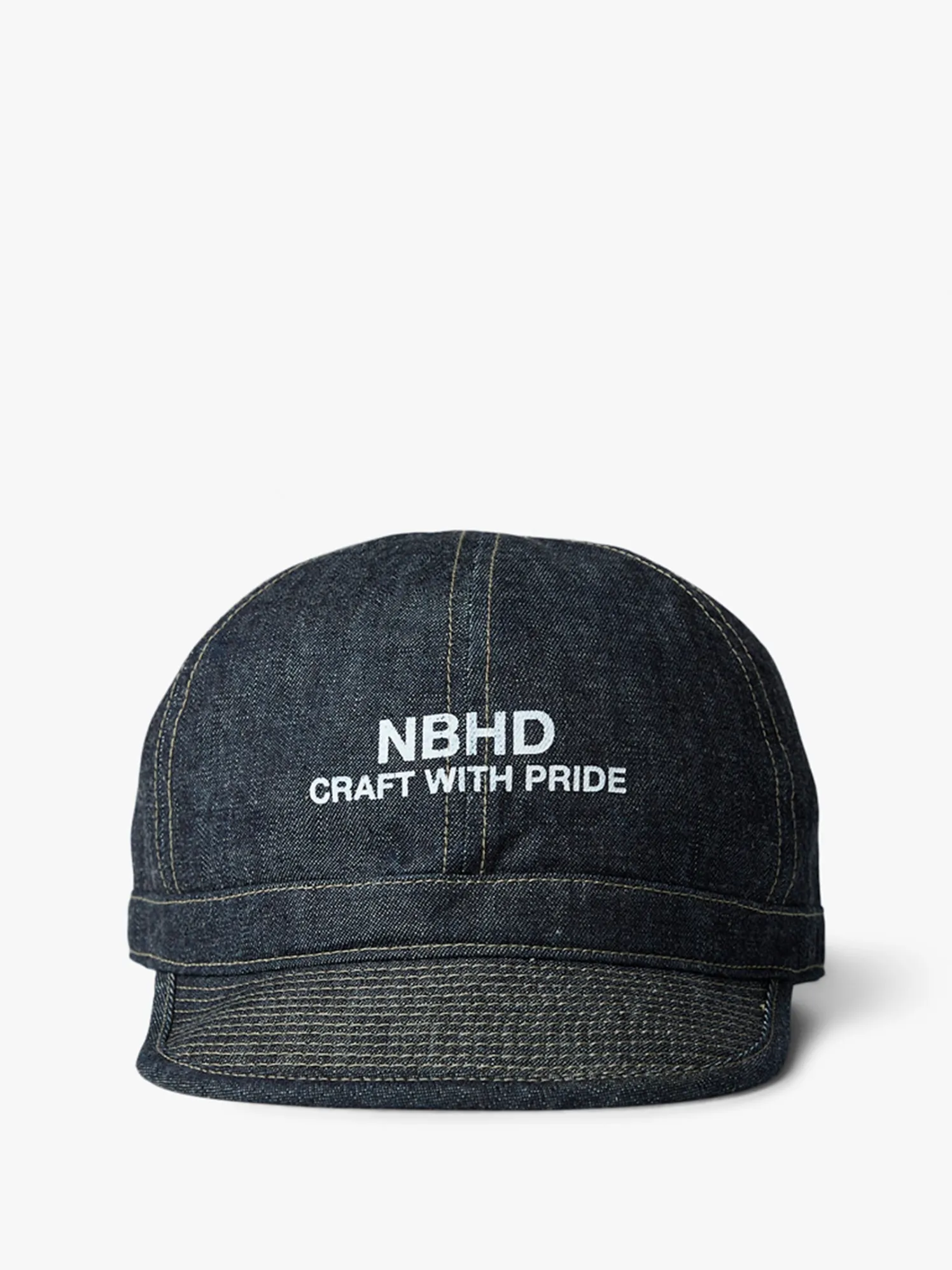 Denim Utility Cap in Indigo